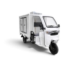 TRICICLO A GASOLINA Y ELECTRICO CON FRIO, homologado para circular en la ciudad